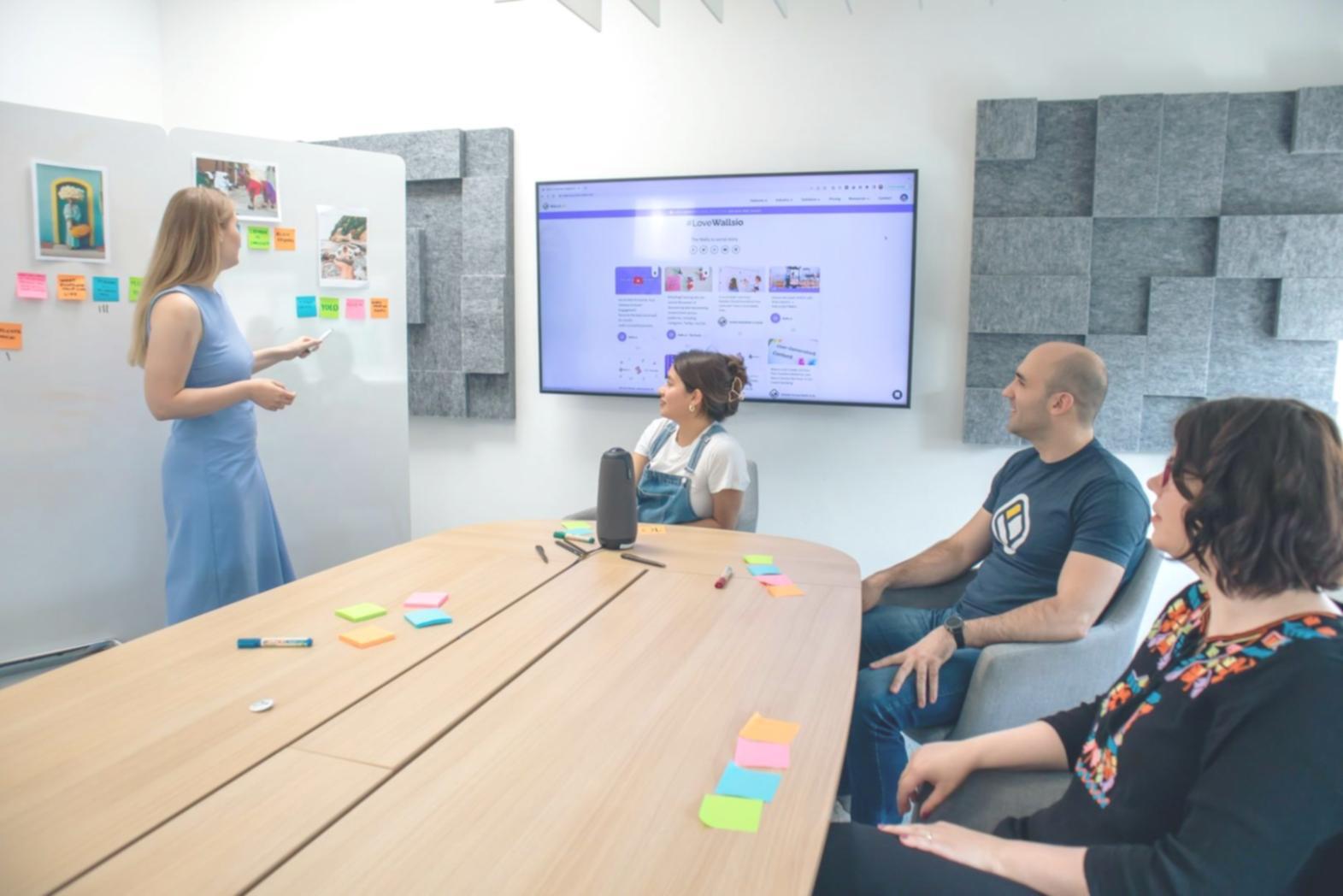 Development team coordinating sprint planning